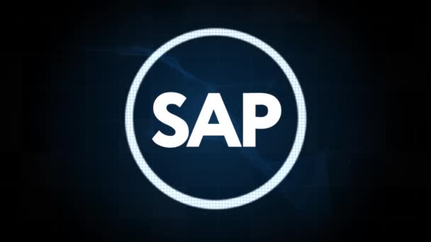 Sap 시스템 소프트웨어 자동화 개념은 데이터 센터에 인터넷 — 비디오