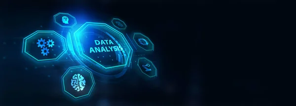 Analisis Data Untuk Konsep Bisnis Dan Keuangan Laporan Informasi Untuk — Stok Foto