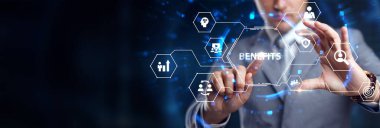 Çalışan yardımları en iyi insan kaynaklarını elde etmemize yardımcı olur. İş konsepti. 