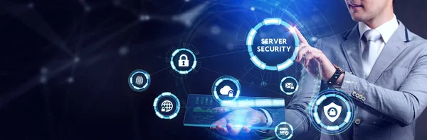 Cybersecurity Gegevensbescherming Bedrijfstechnologie Privacy Concept — Stockfoto