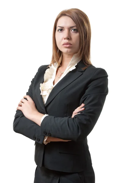 Retrato de mujer estricta —  Fotos de Stock