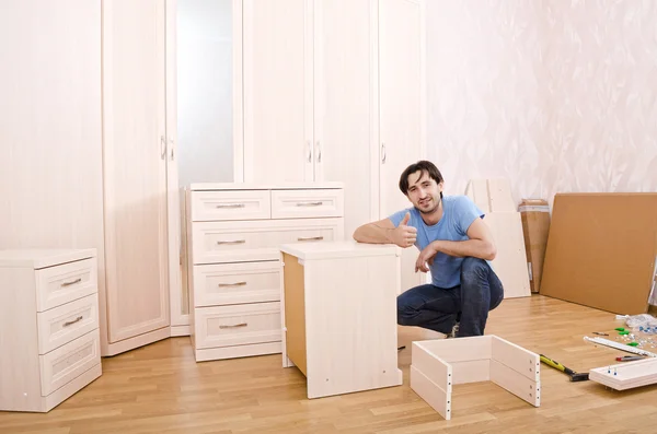 Carpenters of furniture — Stock Photo, Image