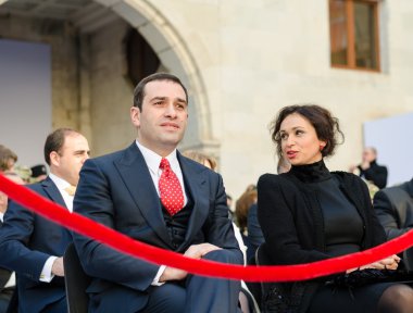 Georgian Defense Minister clipart