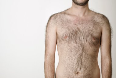 hairy male clipart