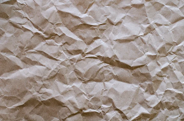 Crumpled brown — Stock Photo, Image