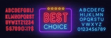 Duvardaki en iyi neon ışıklı tabela