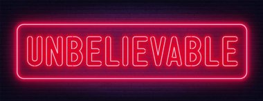 Duvarda inanılmaz bir neon tabela var..