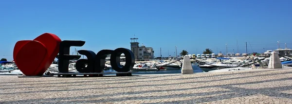 Фару-Марина, Португалия Лицензионные Стоковые Фото