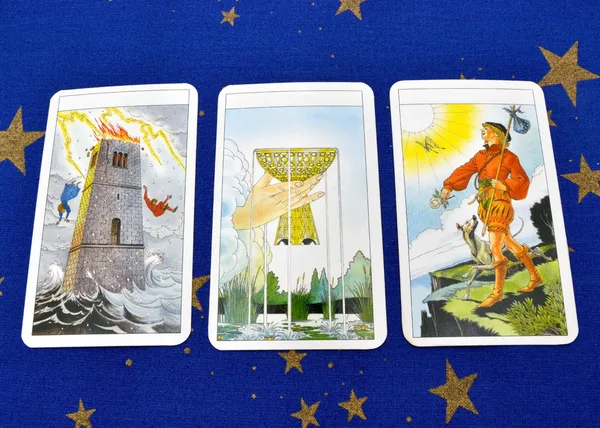 Cartes de tarot — Photo