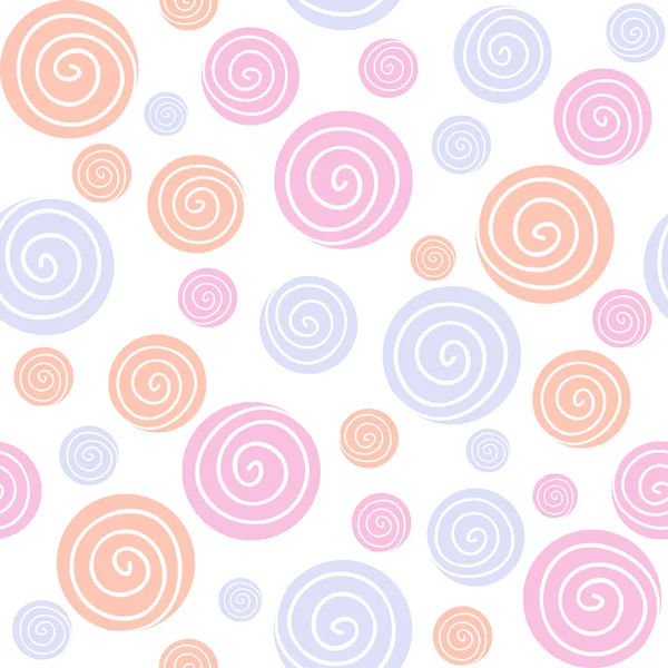 Circles seamless pattern — Stock Vector