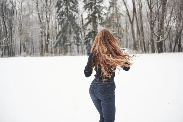⬇ Скачать Картинки Девушка Спиной Зима, Стоковые Фото Девушка.