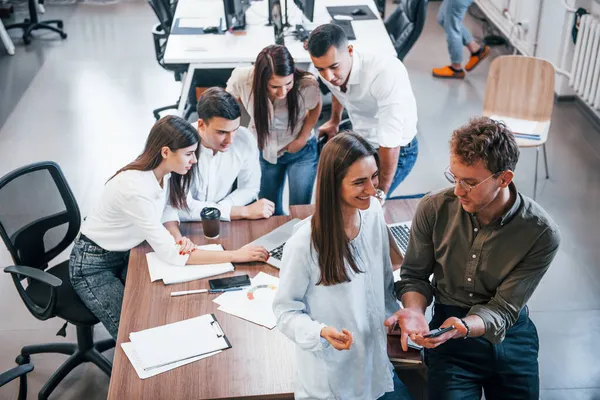 Young Business People Working Together Modern Office — Stock Photo, Image
