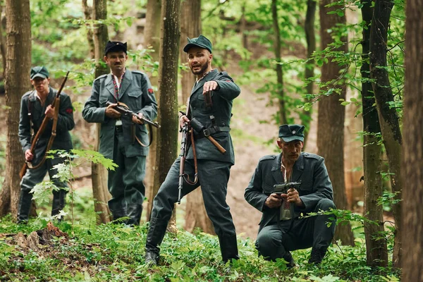 Ternopil Ukrajina Červen 2020 Upa Ukrajinské Povstalecké Armády Filmování Fotky — Stock fotografie