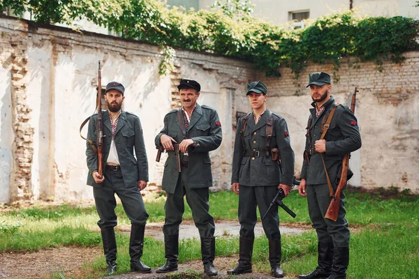 Ternopil Ukrajina Červen 2020 Upa Ukrajinské Povstalecké Armády Filmování Fotky — Stock fotografie