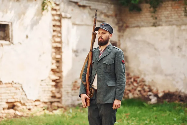 Ternopil Ukrajina Červen 2020 Upa Ukrajinské Povstalecké Armády Filmování Fotky — Stock fotografie