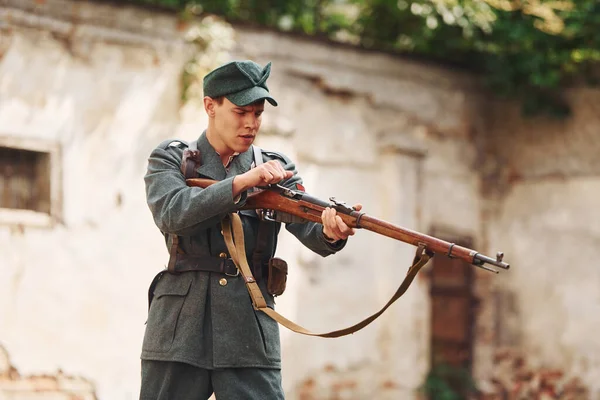 Ternopil Ukrajina Červen 2020 Upa Ukrajinské Povstalecké Armády Filmování Fotky — Stock fotografie