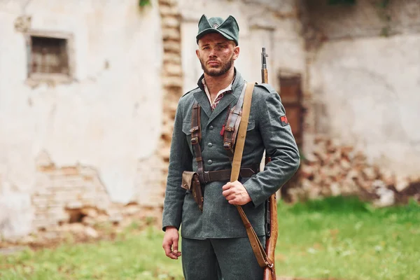 Ternopil Ukrajina Červen 2020 Upa Ukrajinské Povstalecké Armády Filmování Fotky — Stock fotografie