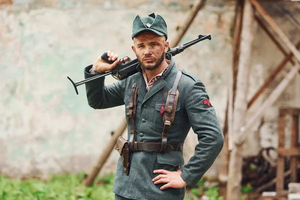 Ternopil Ukraine Czerwiec 2020 Upa Ukraińska Armia Powstańcza Kręcenie Filmu — Zdjęcie stockowe