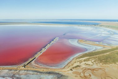 Ukrayna 'daki Jarilgach adasının görkemli manzaraları..