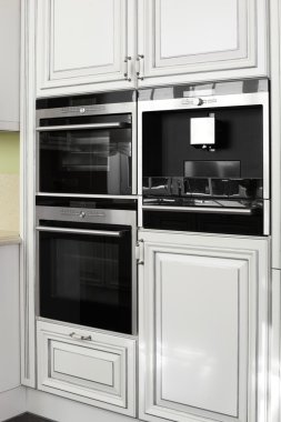 parlak yeni Avrupa mutfağı