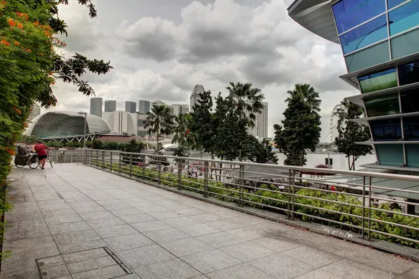 Singapore Skyline overdag — Stockfoto