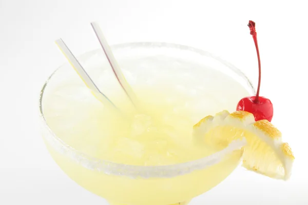 Fresh cocktail on a white background — Stok fotoğraf