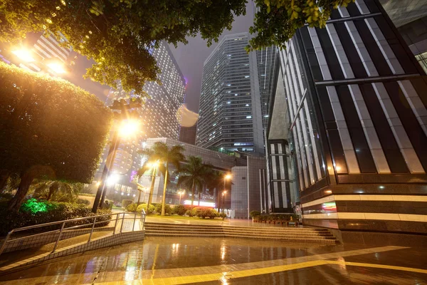 Centro da cidade de guangzhou na china — Fotografia de Stock