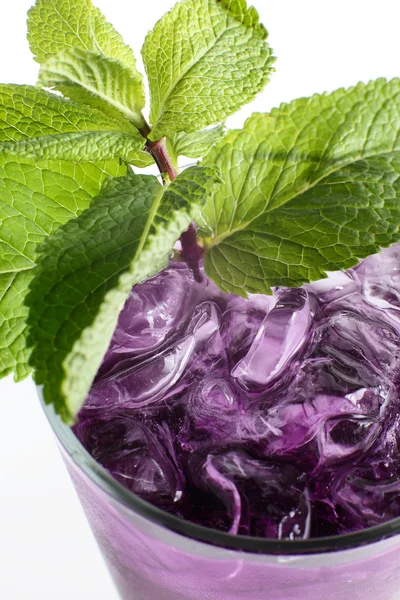 Fresh cocktail on white background — Stock Photo, Image