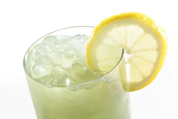 Fresh cocktail on white background — Stock Photo, Image