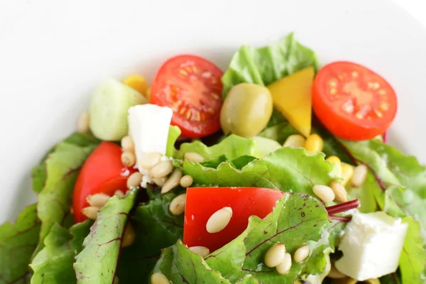 Fresh and tasty vegetables salad — Stock Photo, Image