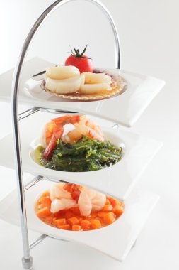 farklı sebze taze salata