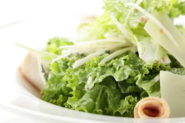 Leckerer Salat mit Gemüse — Stockfoto