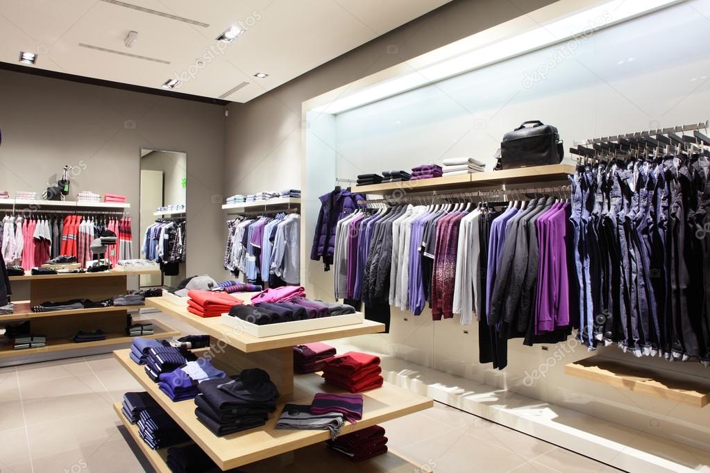 Modern and fashion clothes store Stock Photo by ©fiphoto 21297327