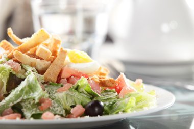 lezzetli sebze salatası