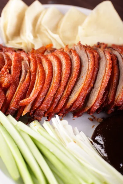 Comida chinesa saborosa e quente — Fotografia de Stock