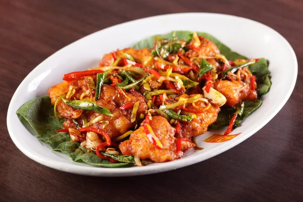 Välsmakande och heta kinesisk mat — Stockfoto