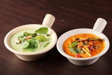 lezzetli Çin çorbası-sebzeli