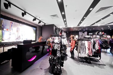 Avrupa yeni giyim mağazası