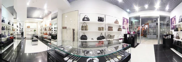 Luxury european bag store — Stock fotografie