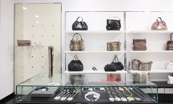 Luxury european bag store — Φωτογραφία Αρχείου