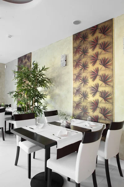 Luxury restaurant in european style — Stock Photo, Image