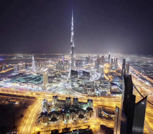 Centro della città di Dubai — Foto Stock