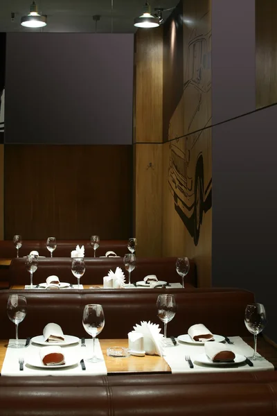 Luxusrestaurant im europäischen Stil — Stockfoto