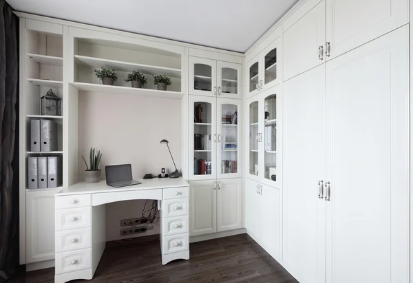 Clean white european kitchen — Stock Photo, Image