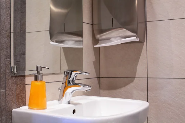 Bright and clean european toilet — Stock Photo, Image