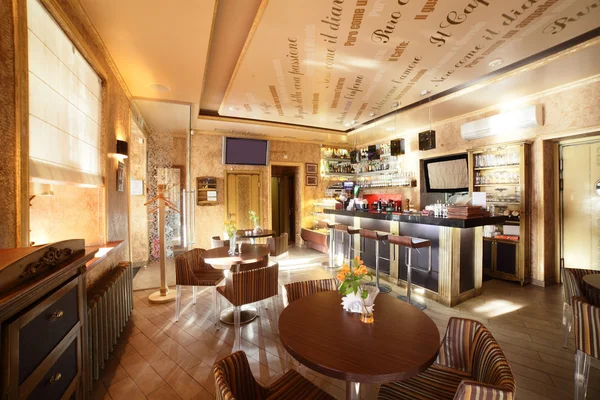 유럽 스타일의 고급 레스토랑 — 스톡 사진