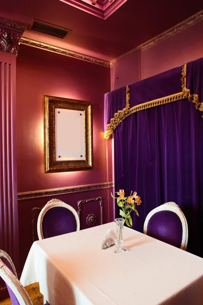 Restaurant de luxe dans le style européen — Photo