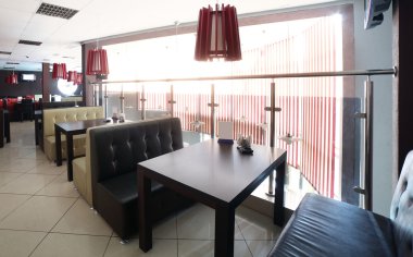 modern restoran güzel iç