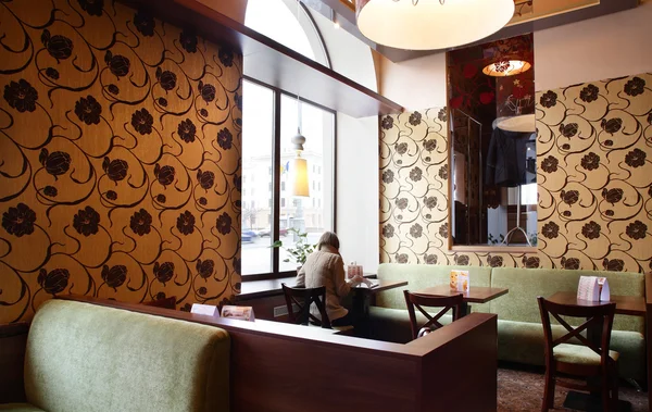Modern restoran güzel iç — Stok fotoğraf