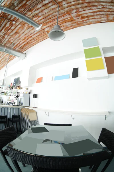 Beautiful interior of modern restaurant — Stock Photo, Image